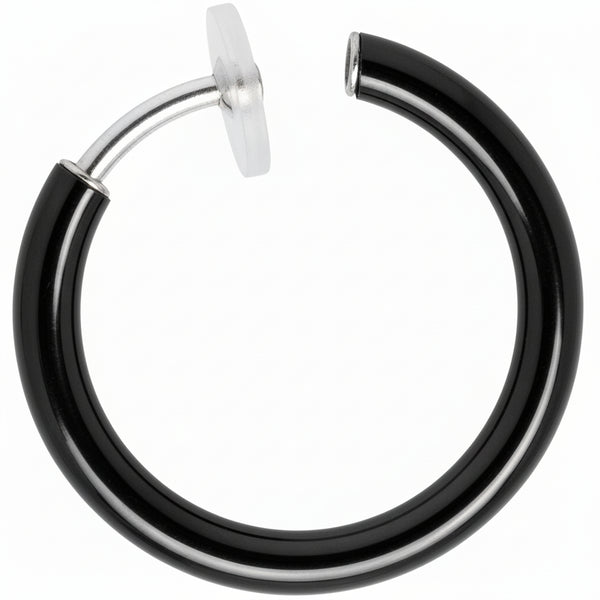 Surgical Steel Non-pierced Hoop w/ Spring Closure